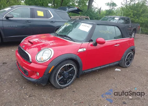 2015 Mini Convertible Cooper S from USA, damaged, VIN WMWZP3C56F2A91512
